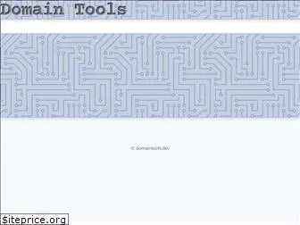domaintools.dev