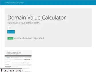 domainvaluecalculator.com