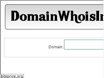 domainwhoisinfo.com