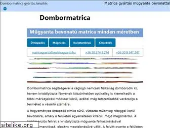 dombormatrica.hu