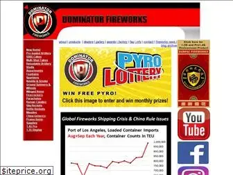 dominatorfireworks.com