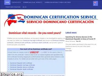 dominicancertificates.com