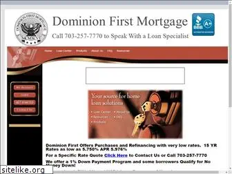 dominionfirstmortgage.com