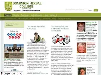 dominionherbalcollege.com