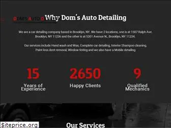 domsautodetailing.com