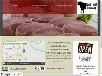 donaldsmeats.com