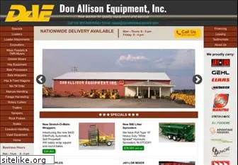 donallisonequipment.com