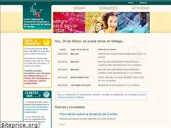 donantesmalaga.org