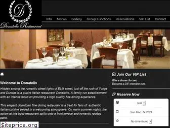 donatellorestaurant.ca