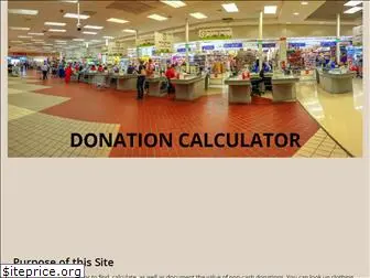 donationcalculator.com