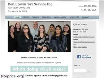 donbrowntaxservice.com