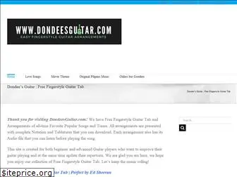 dondeesguitar.com