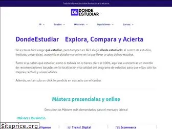 dondeestudiar.eu