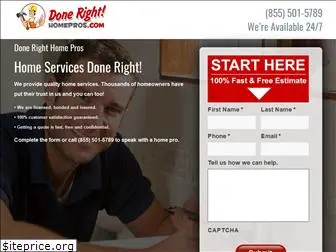 donerighthomepros.com