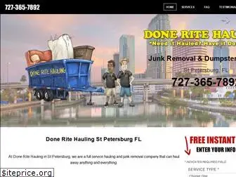 doneritehauling.com