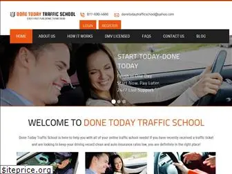 donetodaytrafficschool.com