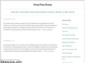 dongpingzhang.com