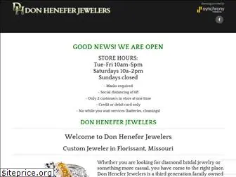 donheneferjewelers.com