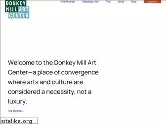 donkeymillartcenter.org