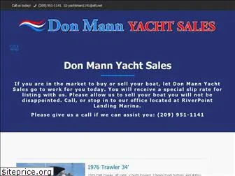 donmannyachtsales.com