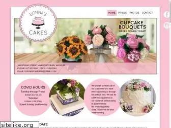 donnas-cakes.com