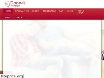 donnasmortgages.com