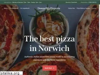 donnellispizzeria.co.uk