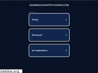 donniescountrycookin.com