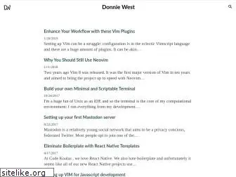 donniewest.com