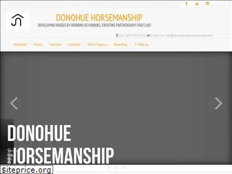 donohuehorsemanship.com