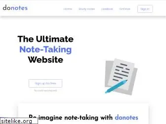 donotes.co.uk