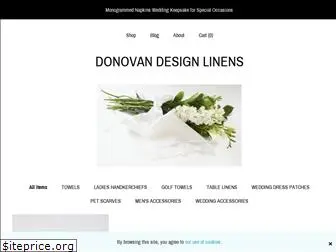 donovandesignlinens.com
