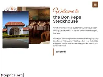 donpepesteakhouse.com