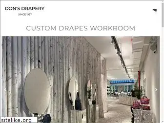 donsdrapery.com