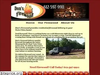 donsfirewood.com