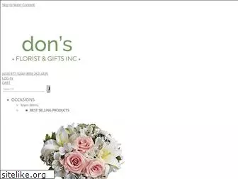 donsfloristandgifts.com