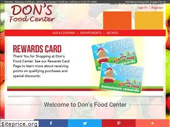 donsfoodcenter.com