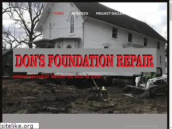 donsfoundationrepair.com