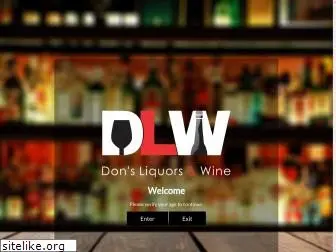 donsliquorsandwine.com