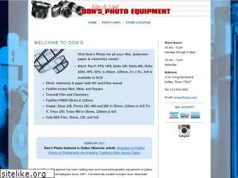 donsphotoequipment.com