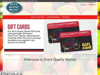 donsqualitymarket.com