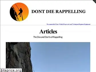 dontdierappelling.com