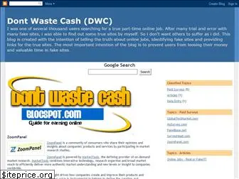 dontwastecash.blogspot.com