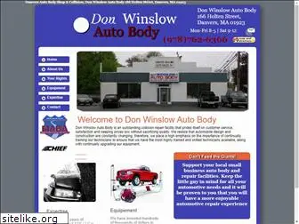 donwinslowautobody.com