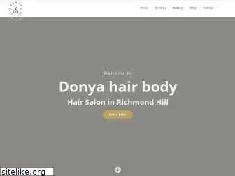 donyahairbody.com