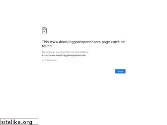 doorkinggateopener.com