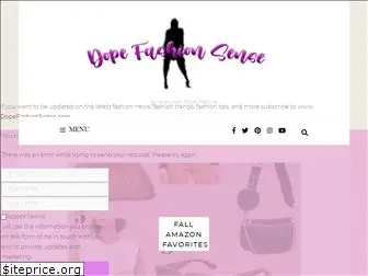 dopefashionsense.com