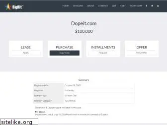 dopeit.com