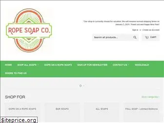 dopeonaropesoap.com