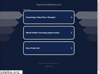 dopersonalitytest.com